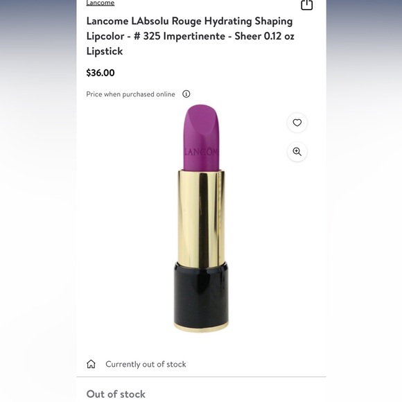 COPY - LANCÔME L’ABSOLU ROUGE LIPSTICK - Picture 8 of 13